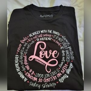 2/$30 Women's Christian T-shirt Size Medium Super Soft NWOT